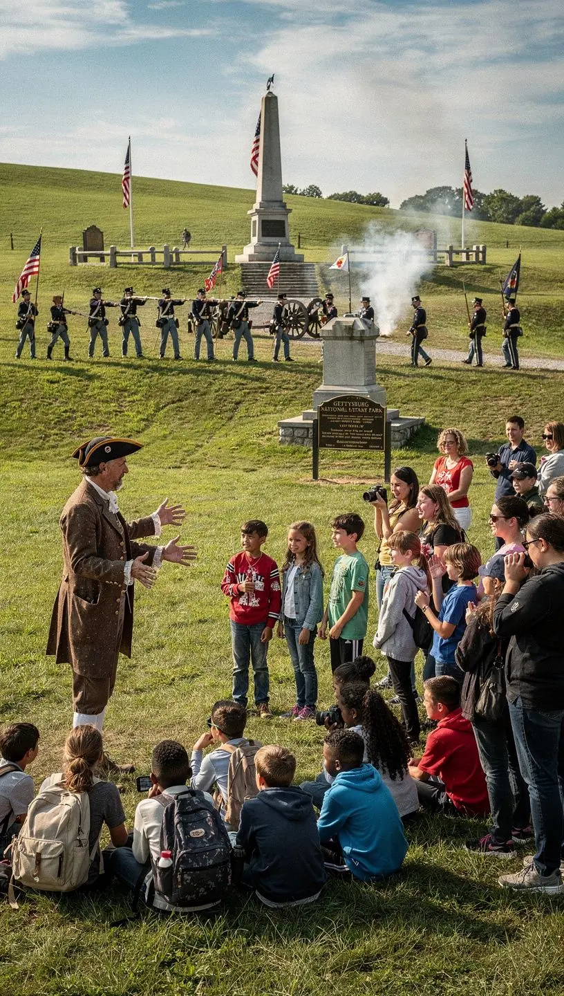 Interaktywna wystawa w muzeum z uczestnikami biorącymi udział w warsztatach.