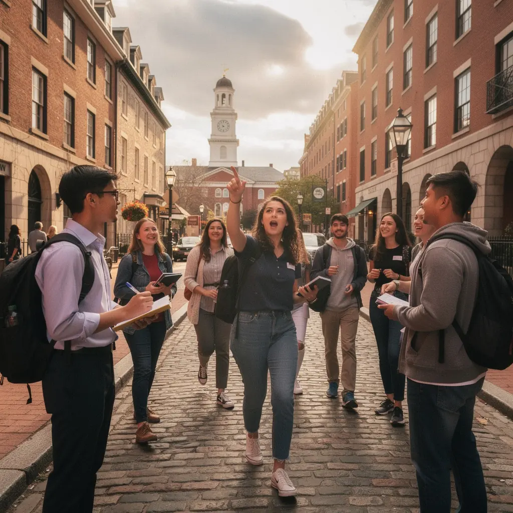 Zwiedzający podziwiają historyczne artefakty podczas specjalnej wystawy.